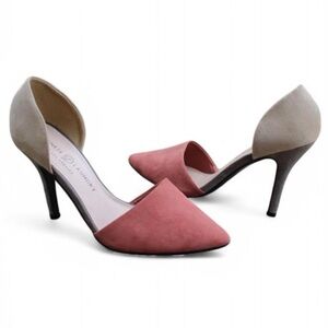 Chinese Laundy two toned in pink and beige heels